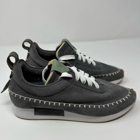 Communitymade NWOB Women’s Traction Grey/White Made in USA- Leather Shoe size 6 - Picture 2 of 12